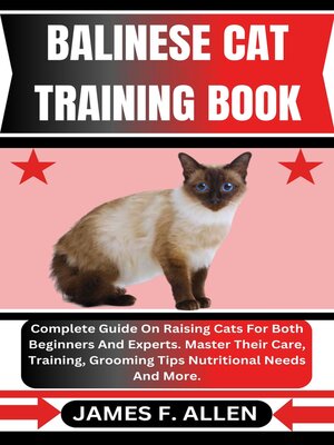cover image of BALINESE CAT TRAINING BOOK